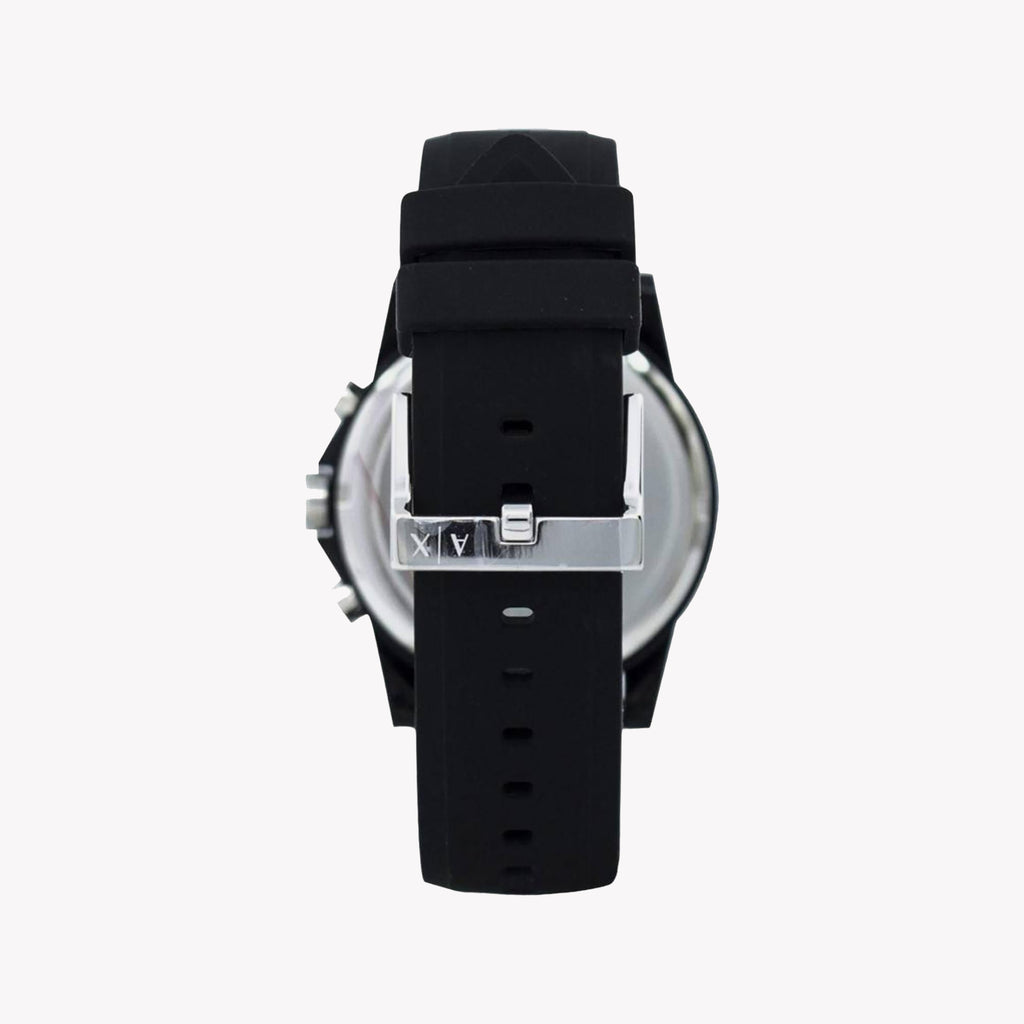 ARMANI EXCHANGE AX1326 BOLD MODERN TIMEPIECE - BLACK STAINLESS STEEL WITH SILICONE BAND-i-Watch-3