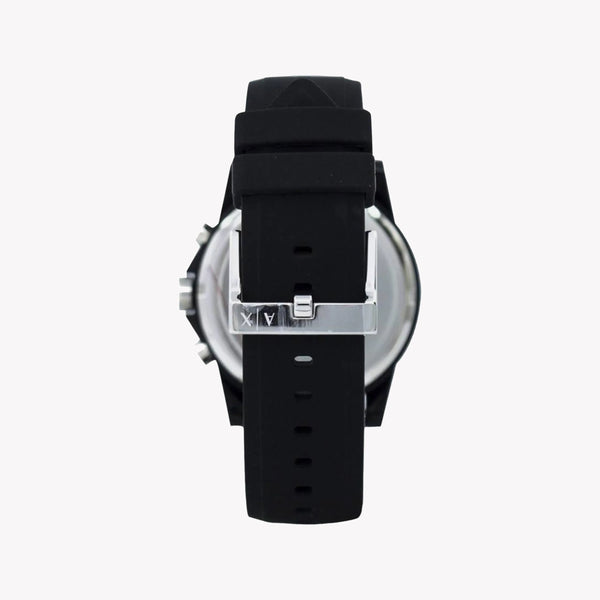 ARMANI EXCHANGE AX1326 BOLD MODERN TIMEPIECE - BLACK STAINLESS STEEL WITH SILICONE BAND-i-Watch-3