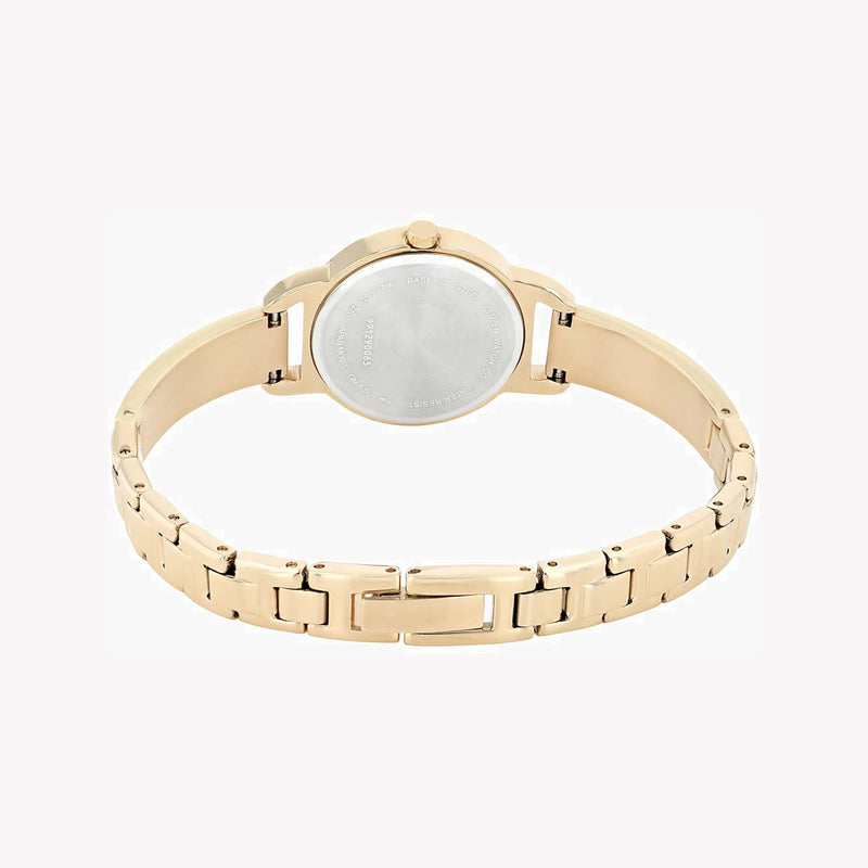 Citizen Ez6373-58l Radiant Charm - Gold & Blue Stylish Women's Watch With Quartz Movement by i-watch