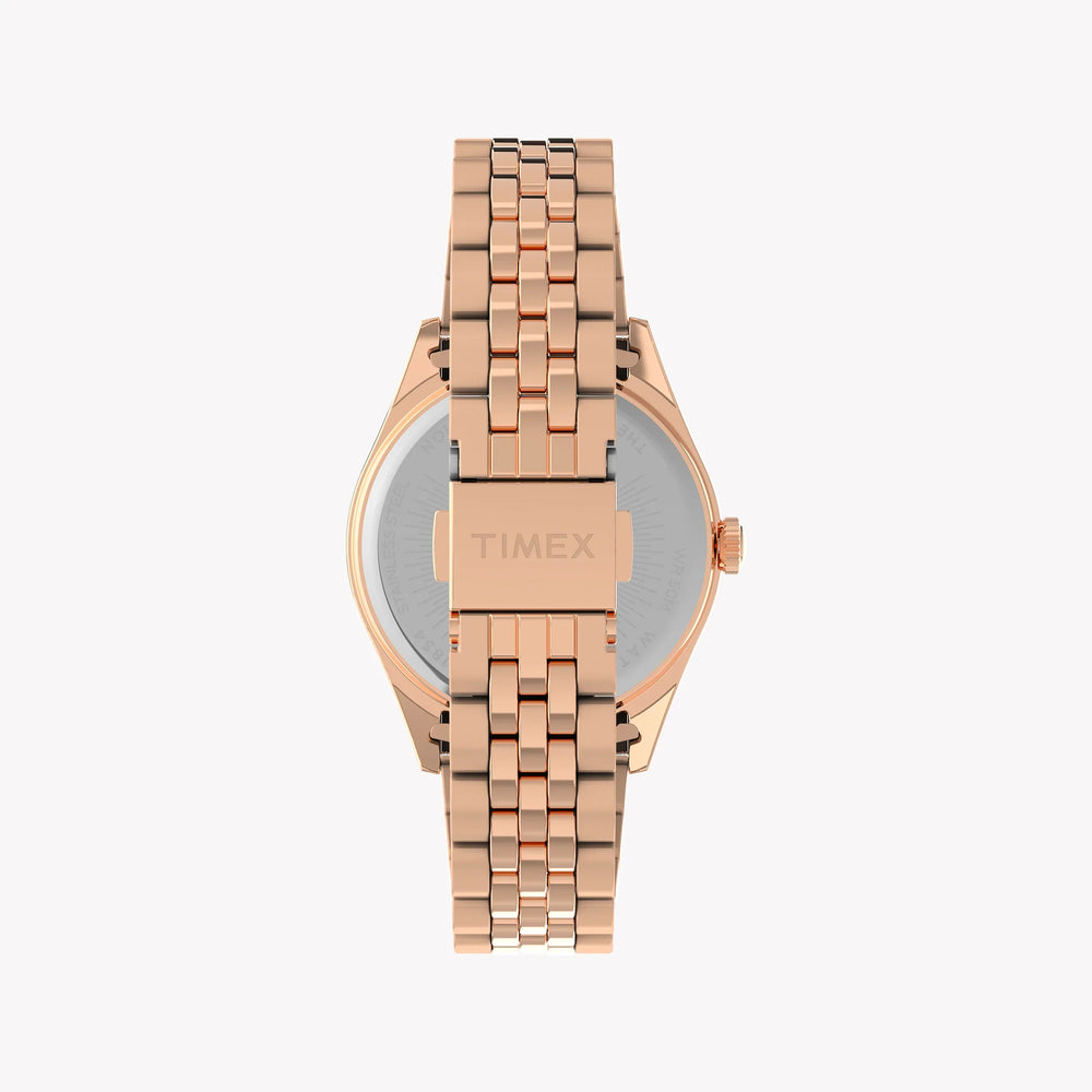 Timex Women's Legacy Rose Gold Watch, Stainless Steel | T2p201 by i-watch