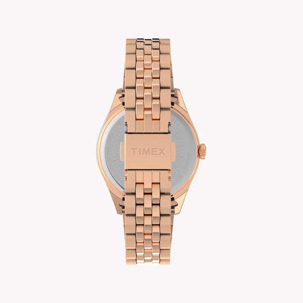 Timex Women's Legacy Rose Gold Watch, Stainless Steel | T2p201 by i-watch