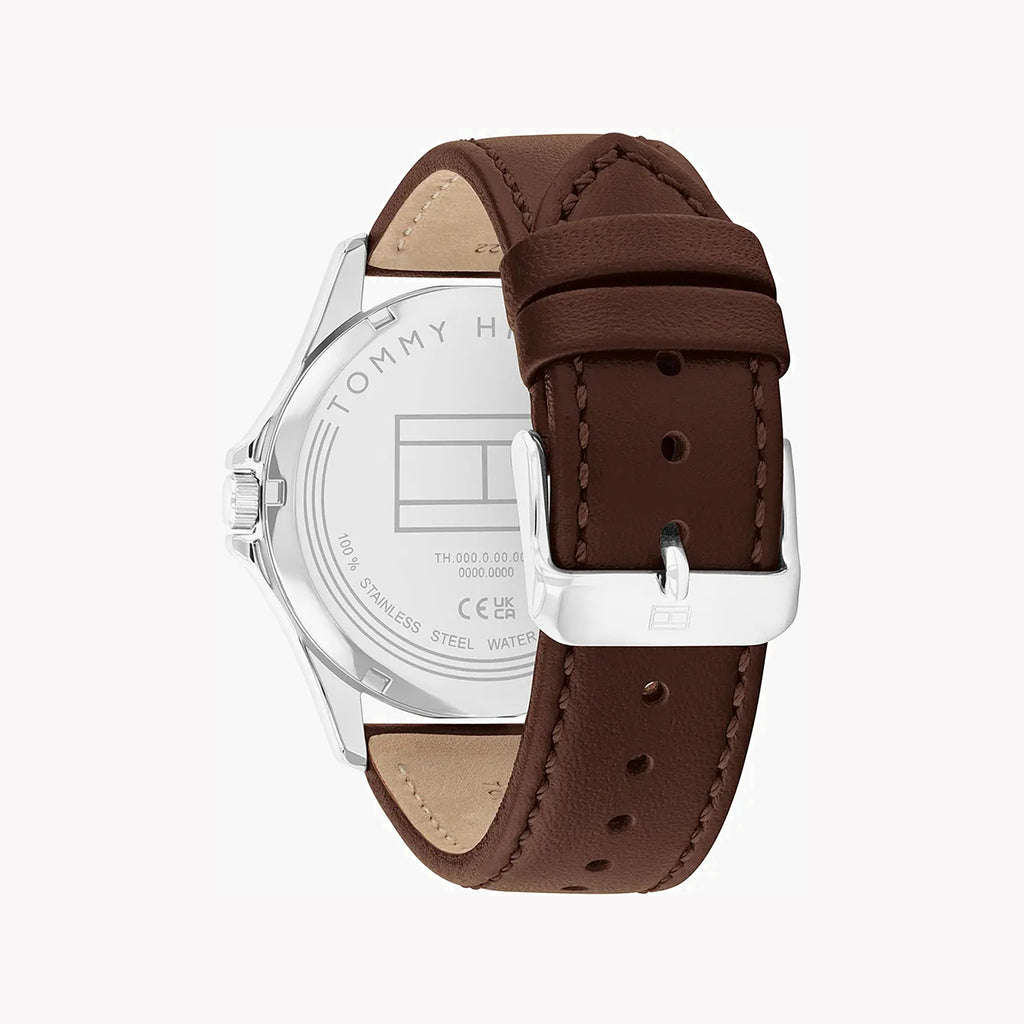 TOMMY HILFIGER Mod. BRUCE 1710669 - Stylish Brown Leather Watch-i-Watch-3