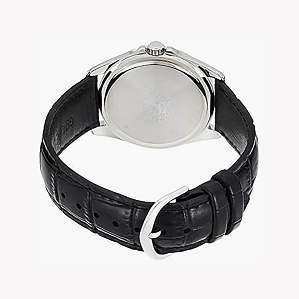 CASIO MTP-1370L-7AVDF - TIMELESS ELEGANCE MEN'S CLASSIC WATCH WITH LEATHER STRAP & DATE FUNCTION-i-Watch-2