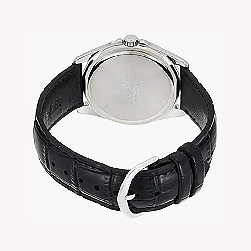 CASIO MTP-1370L-7AVDF - TIMELESS ELEGANCE MEN'S CLASSIC WATCH WITH LEATHER STRAP & DATE FUNCTION-i-Watch-2
