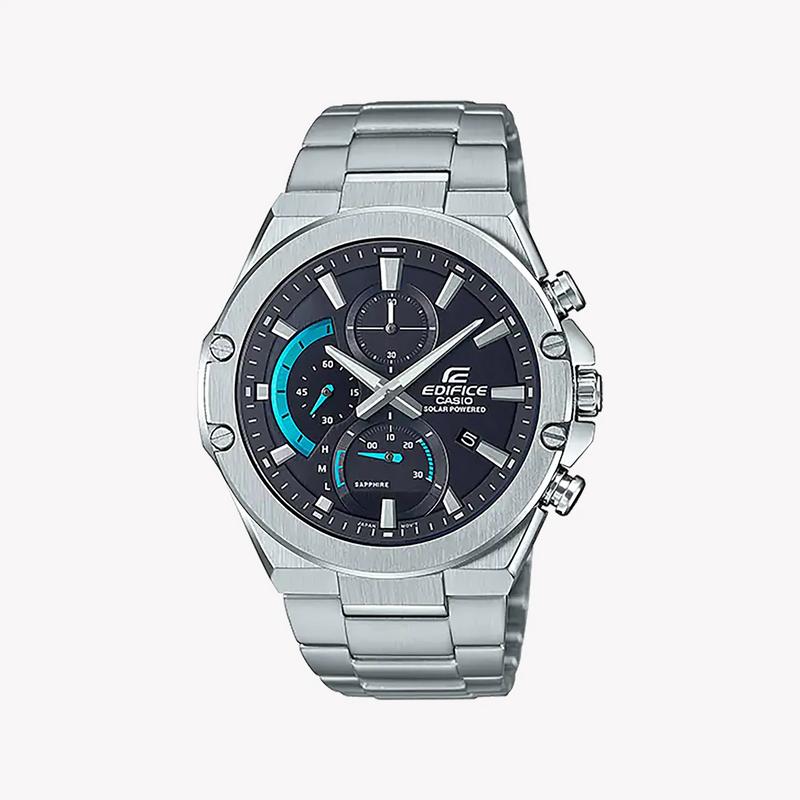 Casio Edifice Efs-S560d-1avudf - Solar Powered Mens Watch With Chronograph & Water Resistance by i-watch
