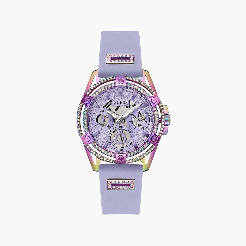 GUESS WATCHES GW0536L4 - BOLD PURPLE TIMEPIECE FOR WOMEN-i-Watch