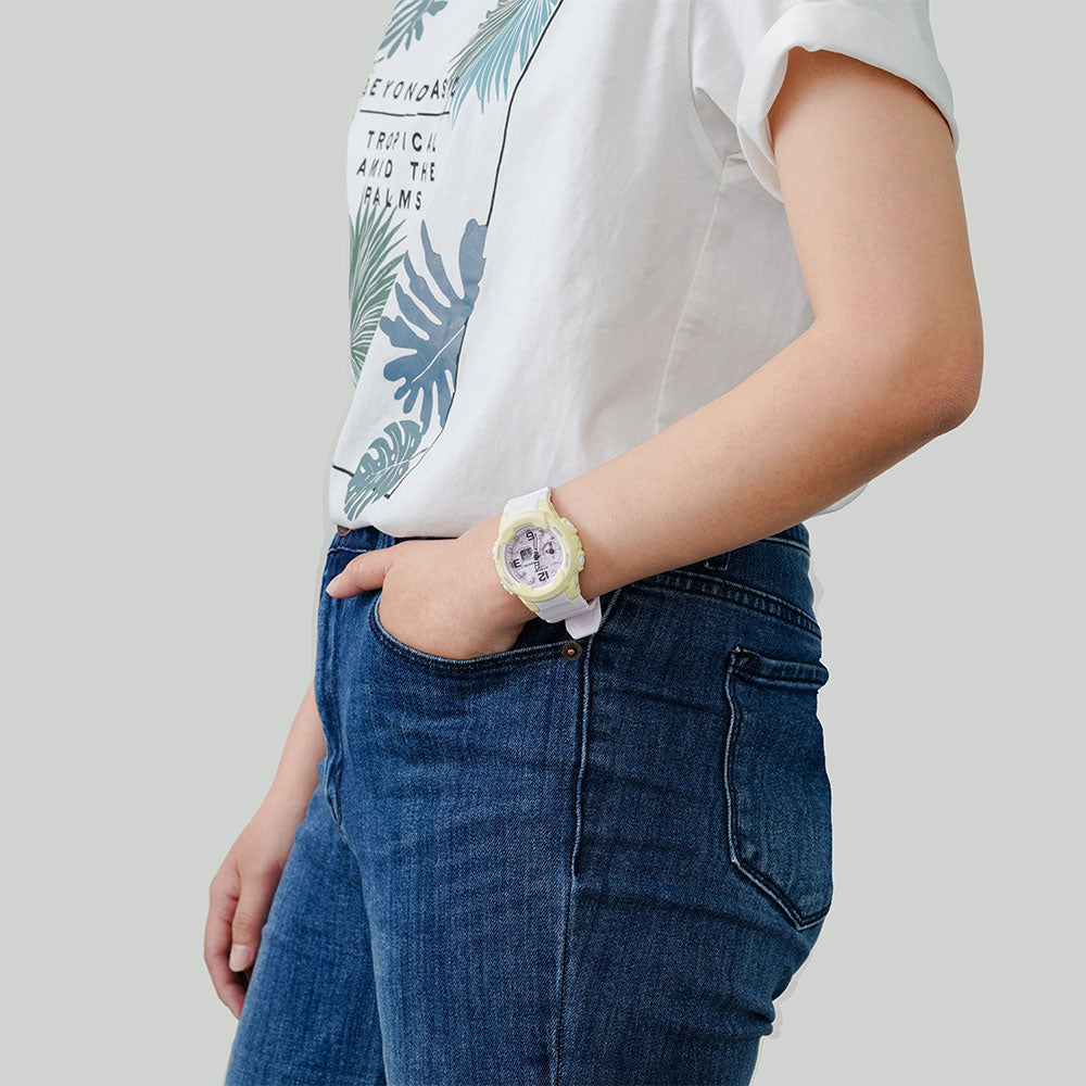 CASIO BABY-G BGA-230PC-9BDR ADVENTURE - PINK CHARM & FUNCTIONALITY Women's Watch with white resin band and chic pink dial-i-Watch-2