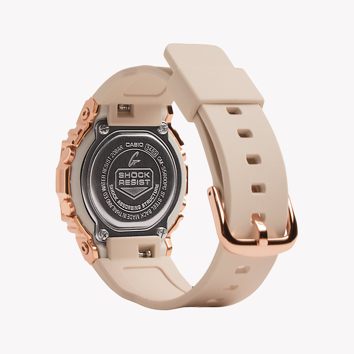 G-SHOCK GM-S5600PG-4DR ROSE GOLD - ELEGANTLY STRONG WOMEN'S TIMEPIECE-i-Watch-3