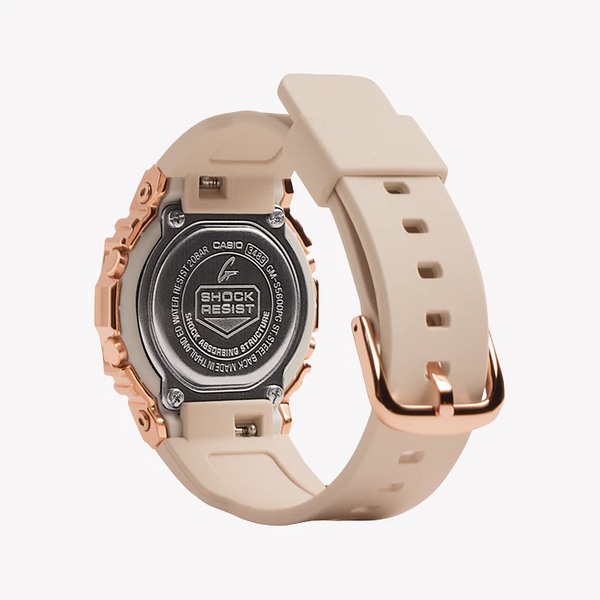 G-Shock Gm-S5600pg-4dr Rose Gold - Elegantly Strong Women's Timepiece by i-watch