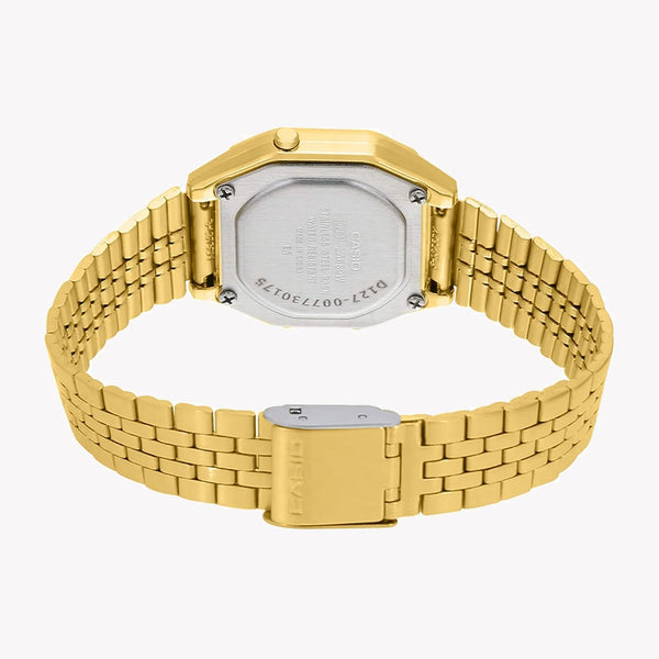 Casio Women's Gold Resin Watch, Stainless Steel Band | La680wga-9df by i-watch