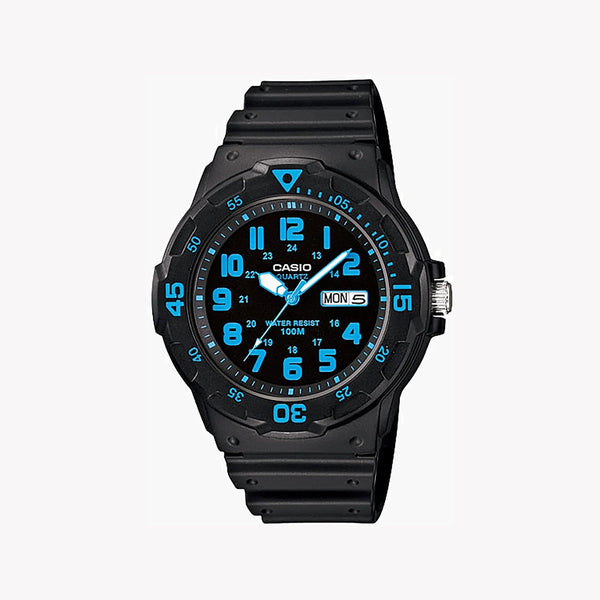 CASIO MRW-200H-2BV BOLD PERFORMANCE - ADVENTURE-READY MEN'S WATCH with Black Resin Band and Sleek Dial-i-Watch-3