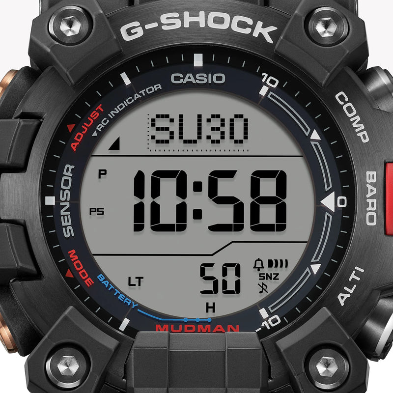 Casio Men's Black Resin Watch, Digital Display | Gw-9500tlc-1er by i-watch