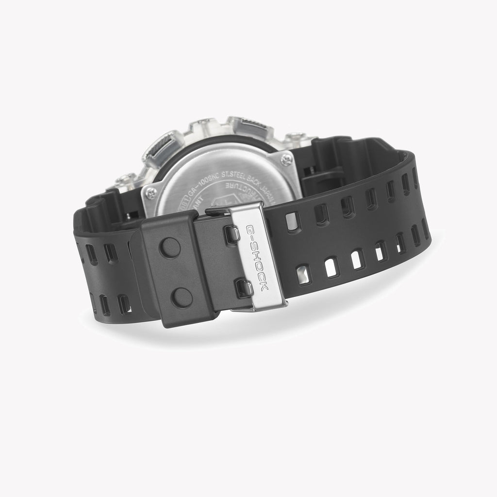 G-Shock Men's Black Resin Watch, Digital Dial | Ga-100skc-1adr