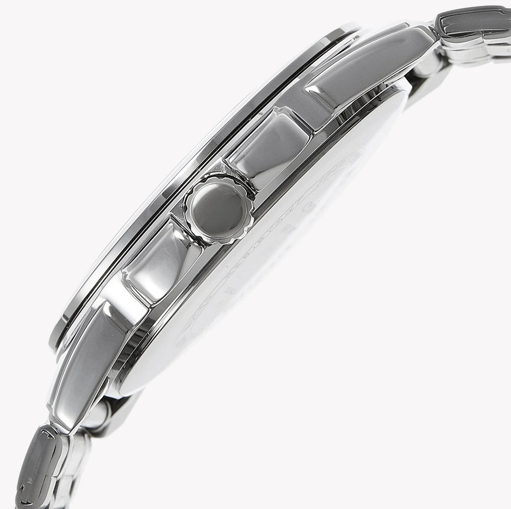Casio Men's Silver Watch, Black Dial | Mtp-1314d-1avdf by i-watch
