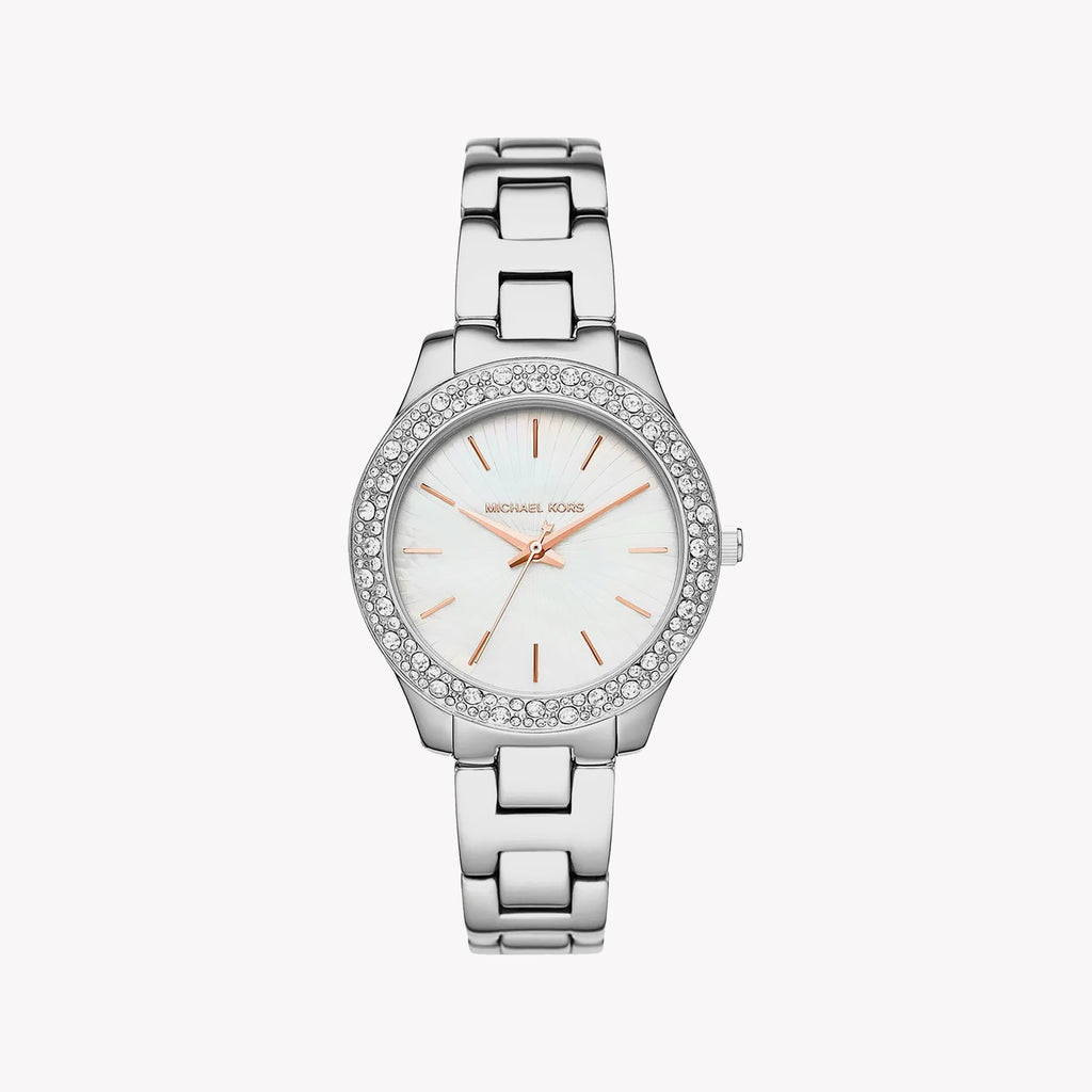 MICHAEL KORS MK4556 TIMELESS ELEGANCE - SLEEK SILVER WOMEN'S ANALOG WATCH