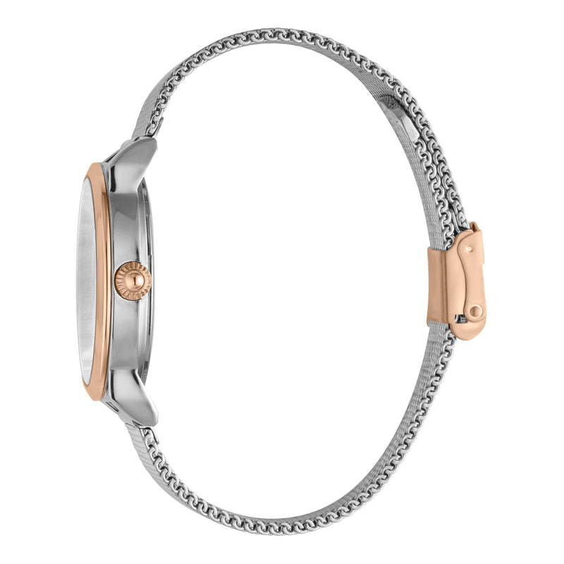 Just Cavalli Women's Metal Case Watch, Silver Stainless Steel Band | Jc1l079m0095 by i-watch