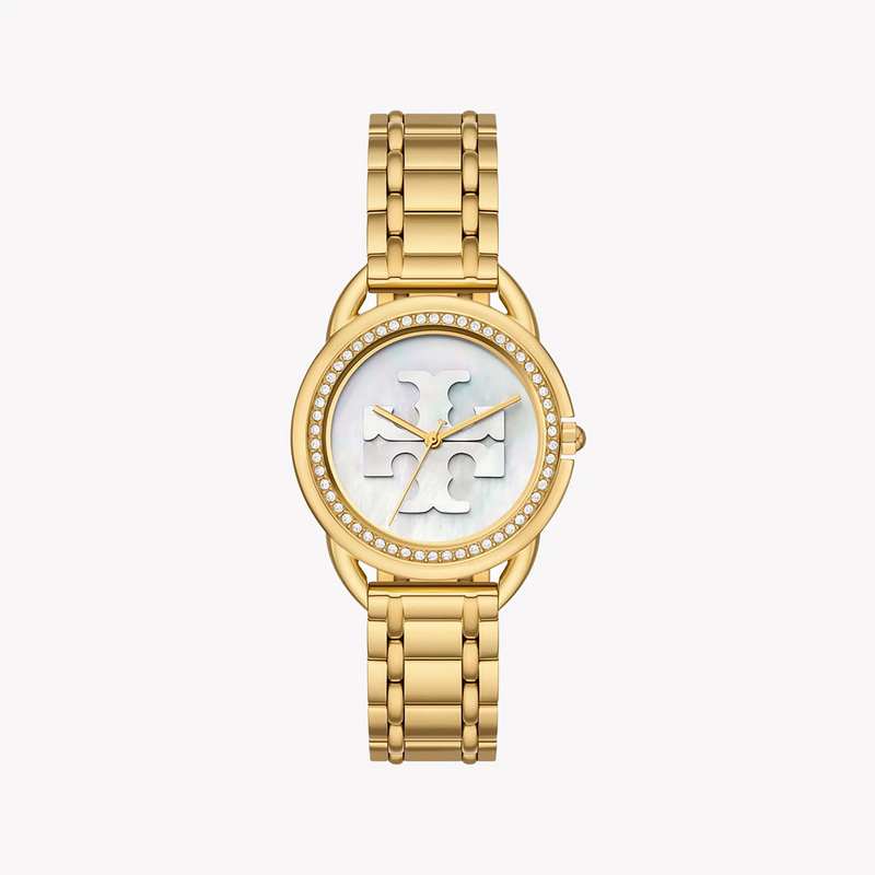 Tory Burch Women's Gold Watch, White Dial | Tbw7230 – i-watch