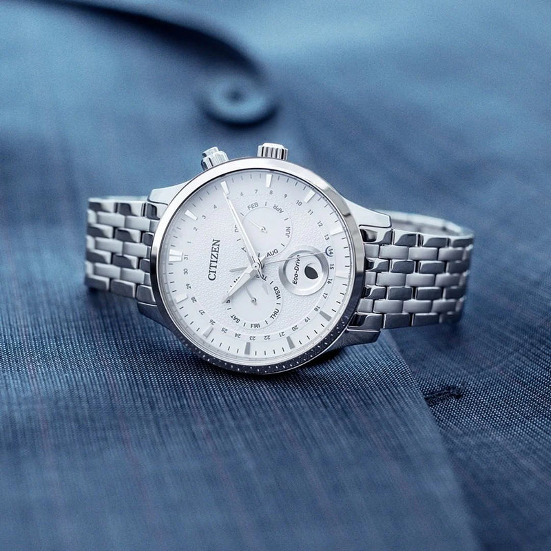 Citizen Ap1050-56a - Elegant Eco-Drive Timepiece With Full Calendar Functionality by i-watch