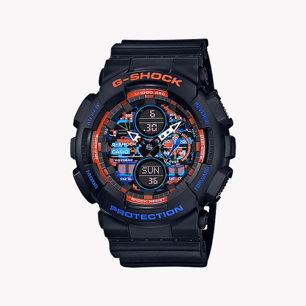 Ga-140ct-1adr G-Shock - Dark Blue Rugged Elegance For Active Men by i-watch