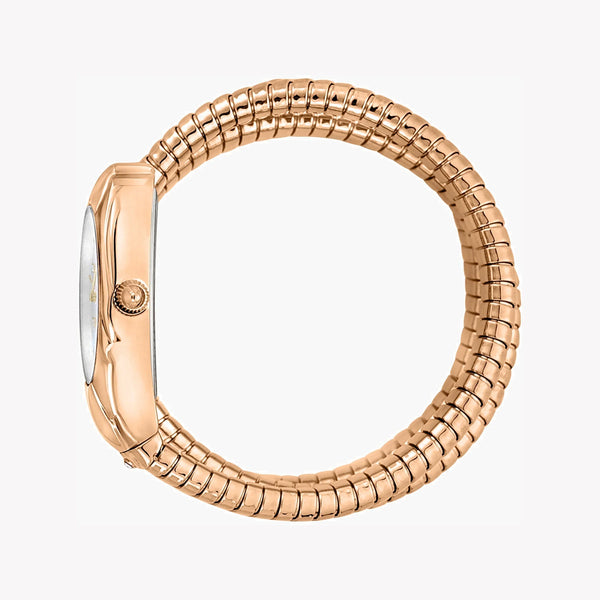 Just Cavalli Women's Rose Gold Watch, White Dial | Jc1l185m0025 by i-watch