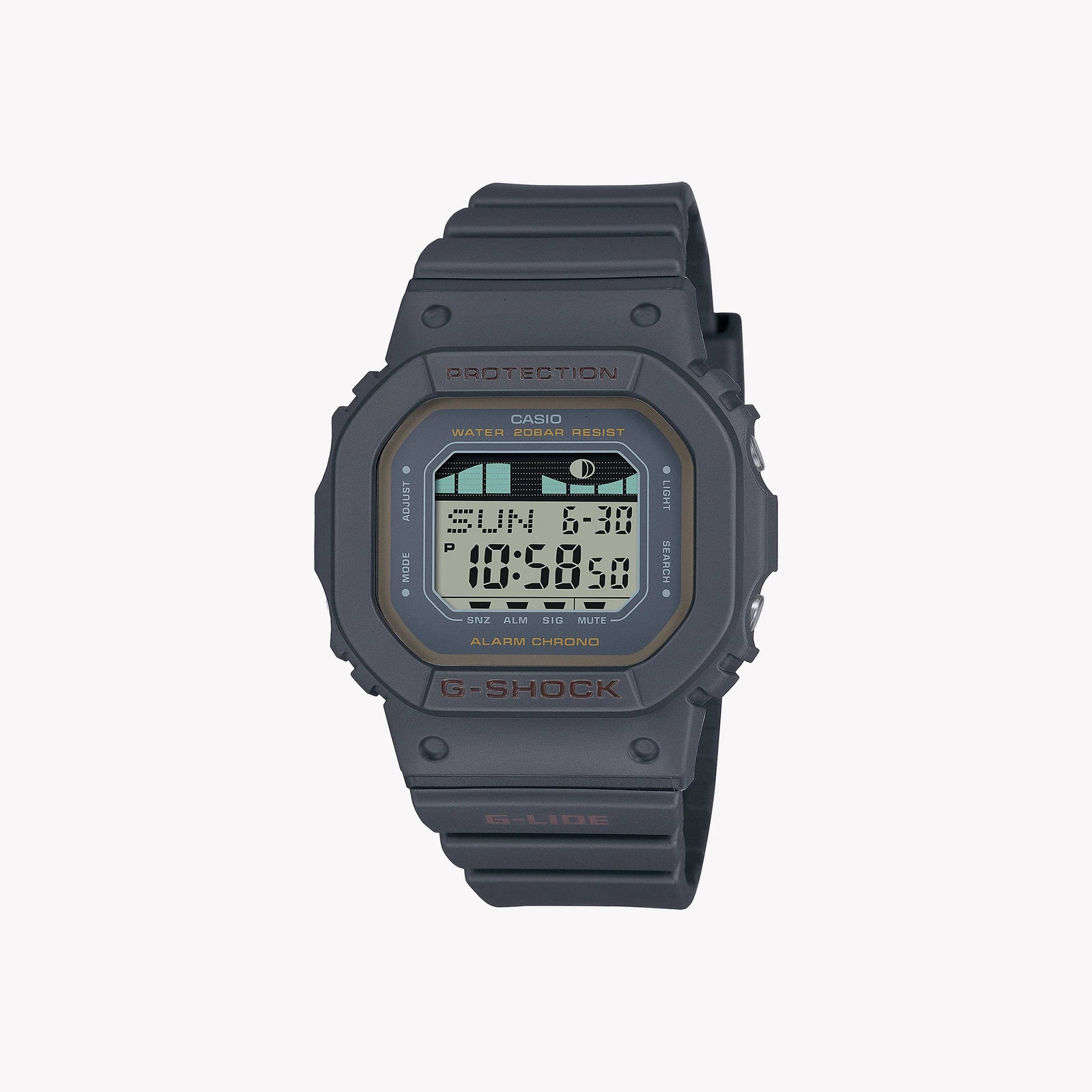 Casio G-Shock Women's Grey Resin Watch, Digital Dial | Glx-S5600-1er by i-watch
