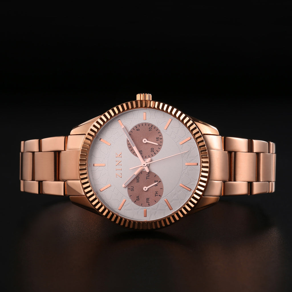 Zink Women's Rose Gold Watch - Stainless Steel | Zk128l2ss-10