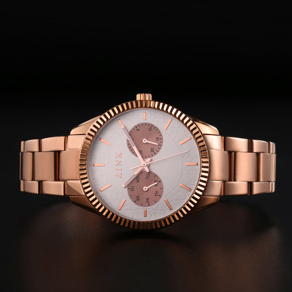 Zink Women's Rose Gold Watch - Stainless Steel | Zk128l2ss-10