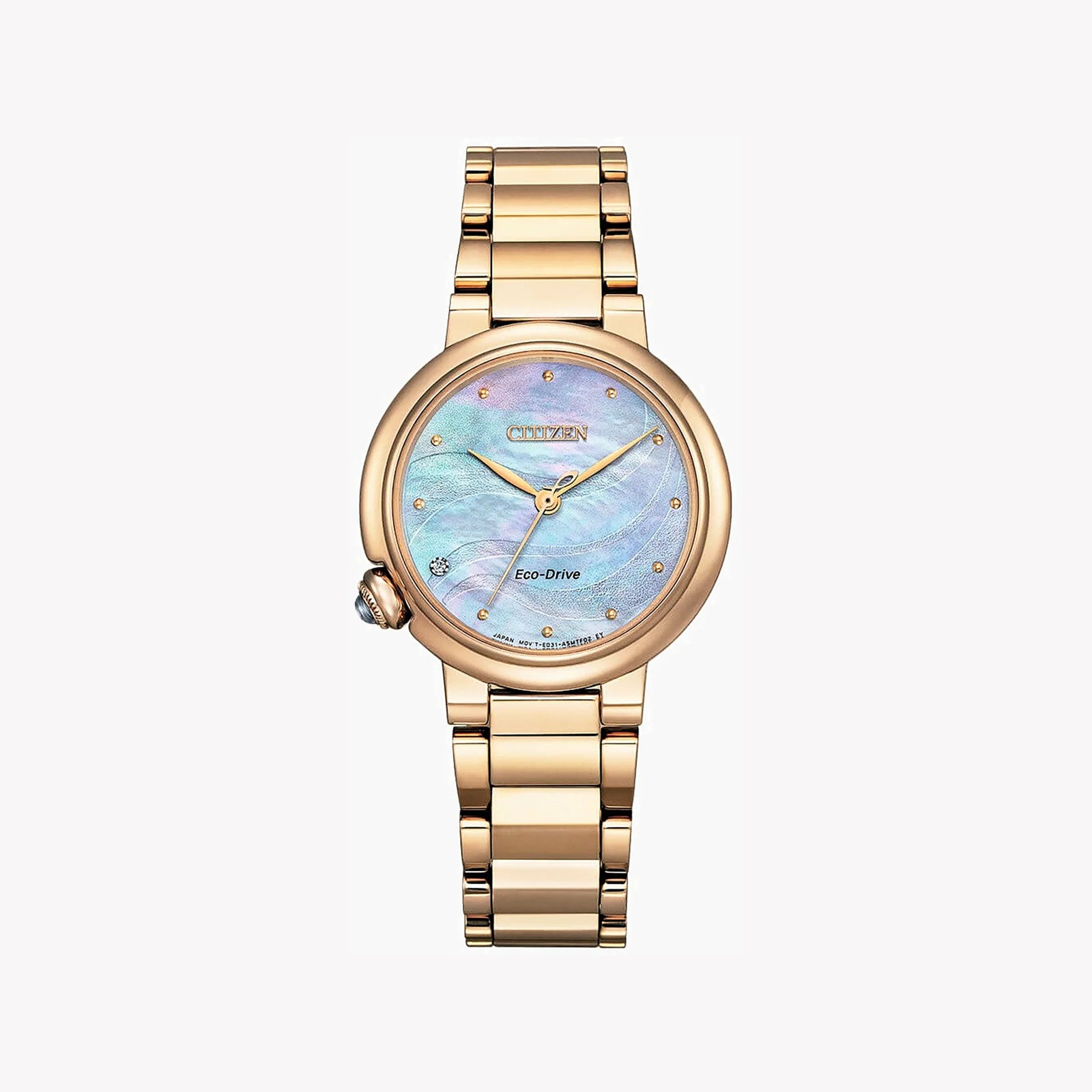 Citizen Em0919-85y - Glamorous Timepiece For The Modern Woman - Radiant Gold & Vibrant Dial by i-watch