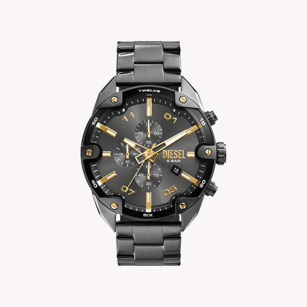 Diesel Men's Gray Stainless Steel Watch, Gray Dial | Dz4669 by i-watch