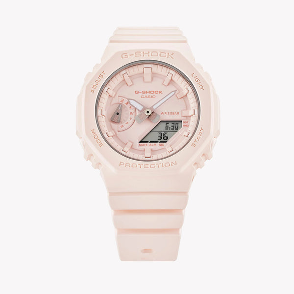 G-Shock Women's Pink Resin Watch, Digital Dial | Gma-S2100ba-4adr by i-watch