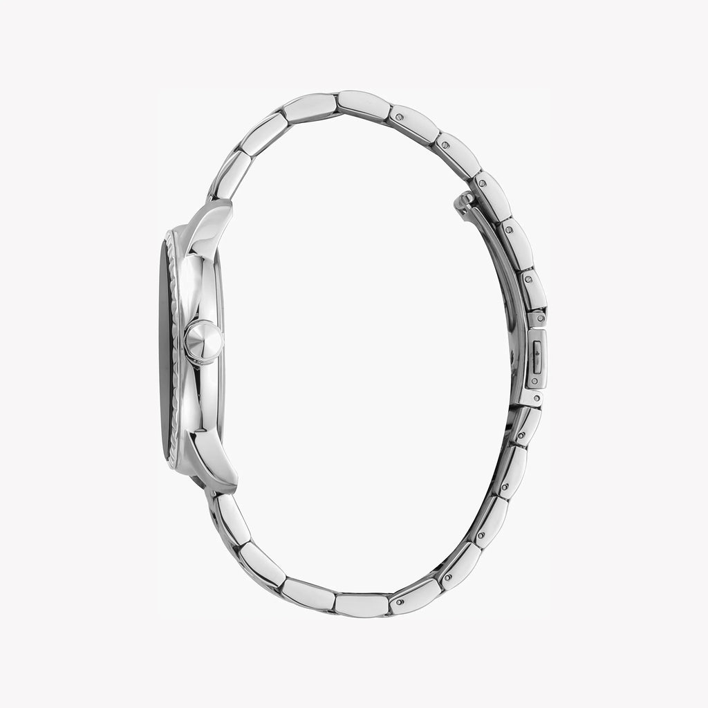 JUST CAVALLI JC1G176M0055 - ELEGANT SILVER STAINLESS STEEL MEN'S WATCH WITH BLACK DIAL-i-Watch-2