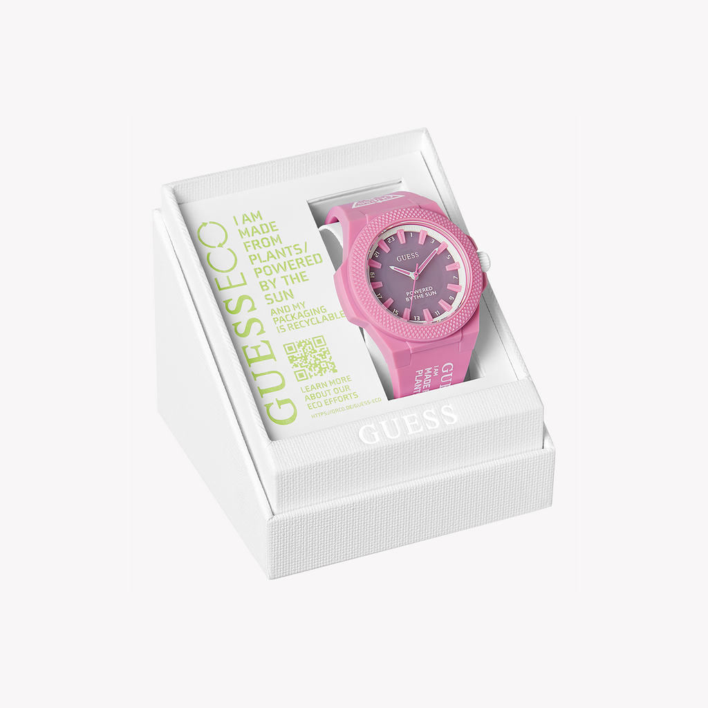GUESS GW0587L3 - PLAYFUL PINK DREAM - Chic Women's Watch with Vibrant 40mm Case and Comfortable Band-i-Watch-6