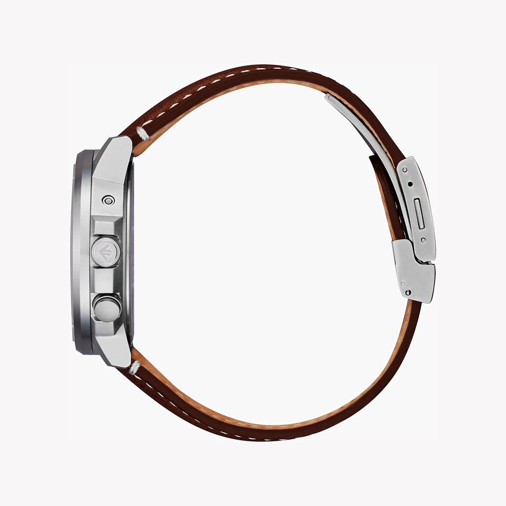 CITIZEN CB0240-29X DYNAMIC PRECISION - ELEGANT MEN'S TIMEPIECE WITH LEATHER BAND & WATER RESISTANCE-i-Watch-2