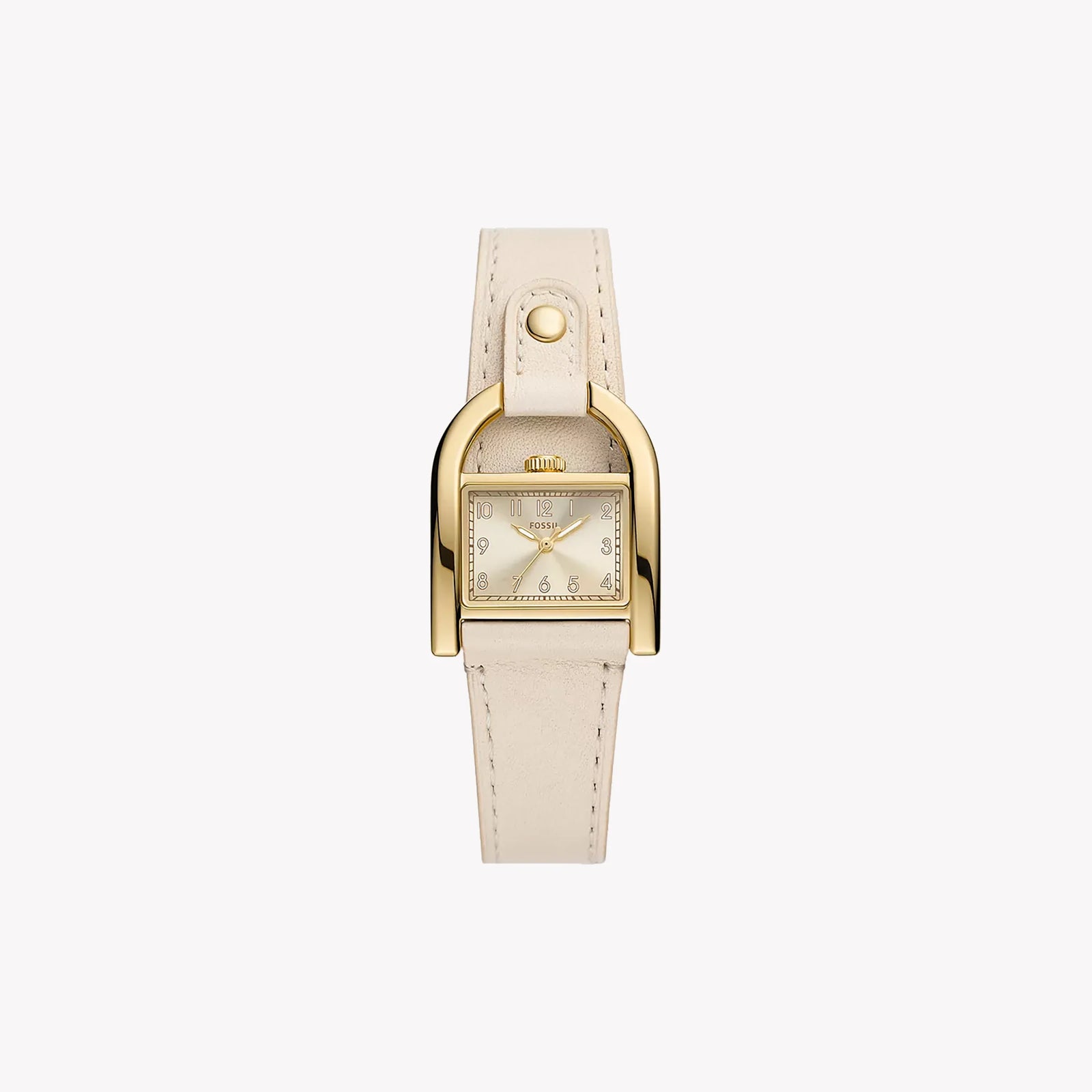 Fossil Women's Gold Watch, Nude Leather Strap | Es5280 by i-watch