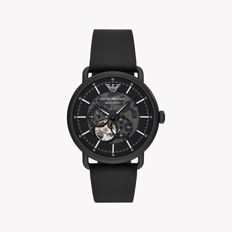 Emporio Armani Men's Black Watch, Leather Band | Ar60028 by i-watch