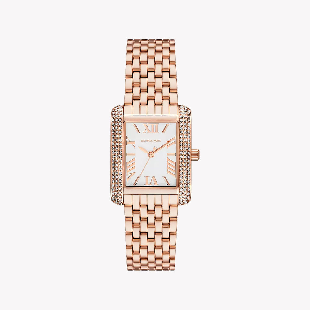 Michael Kors Women's Rose Gold Watch, White Dial | Mk4743 by i-watch