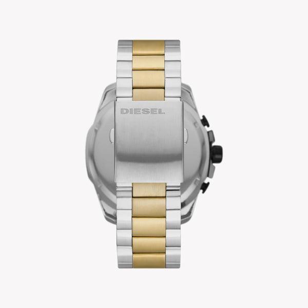 Diesel Men's Silver Stainless Steel Watch, Black Dial | Dz4581 by i-watch