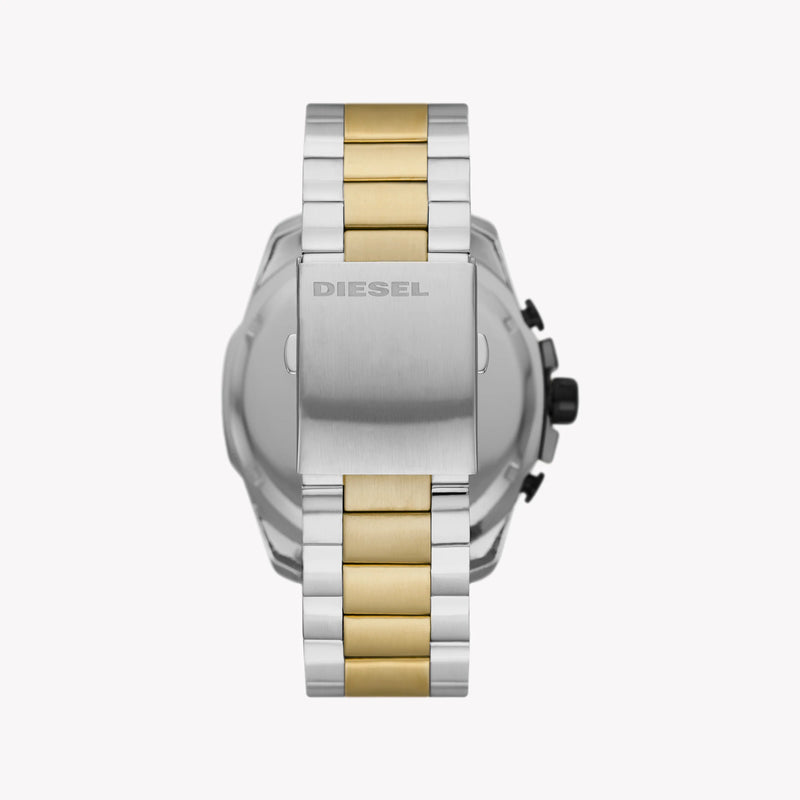 Diesel Men's Silver Stainless Steel Watch, Black Dial | Dz4581 by i-watch