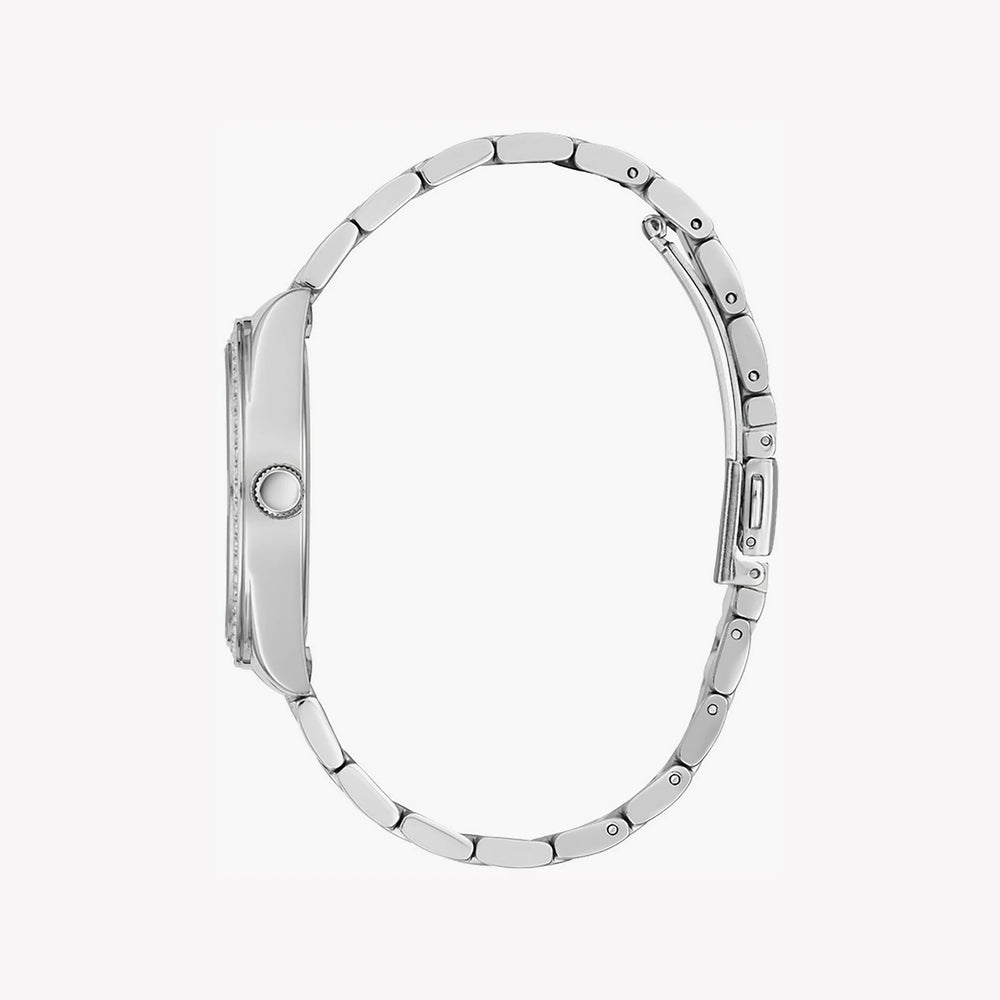 Guess Women's Silver Stainless Steel Watch, Blue Dial | Gw0307l1 by i-watch