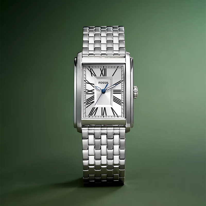 Fossil Fs6008 Women's Silver Stainless Steel Watch, Modern Elegance | Fs6008 by i-watch