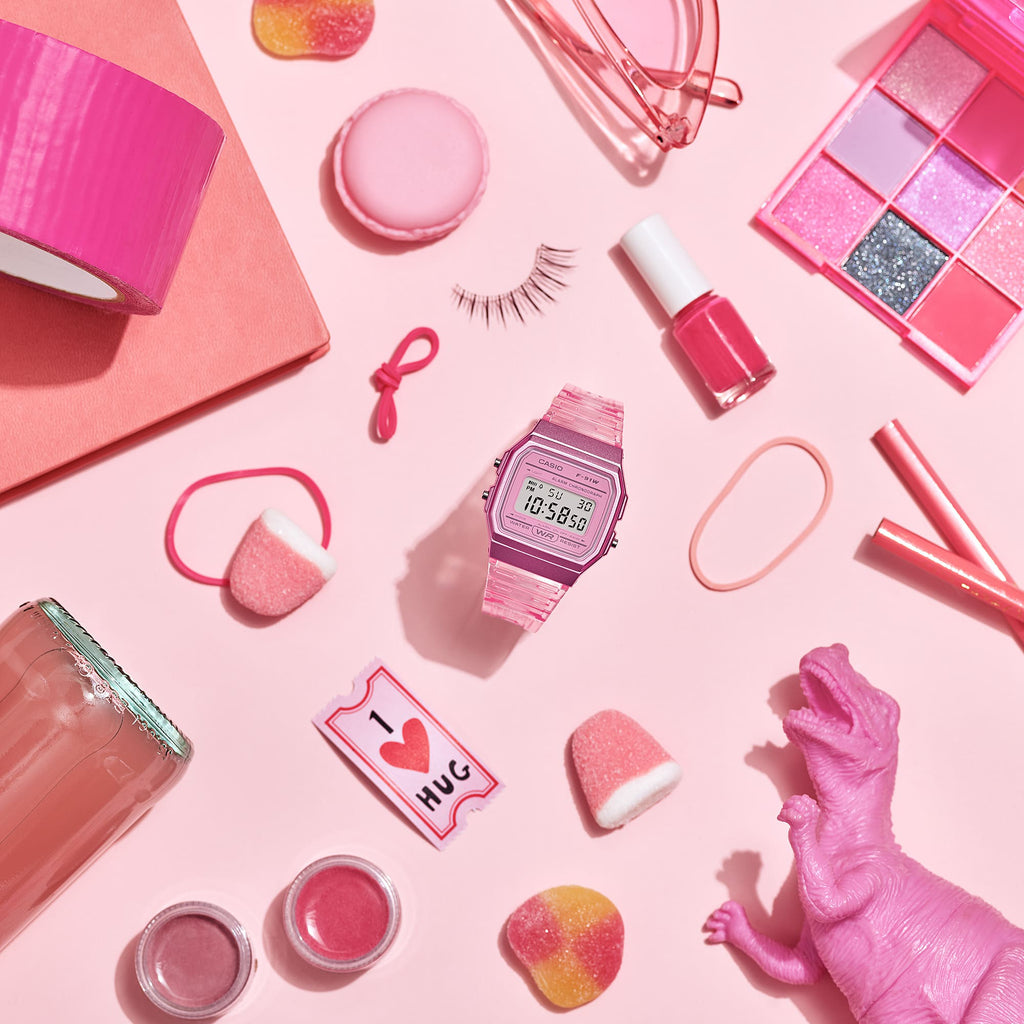 Casio F-91ws-4 Pink Digital Watch, Resin Band | F-91ws-4