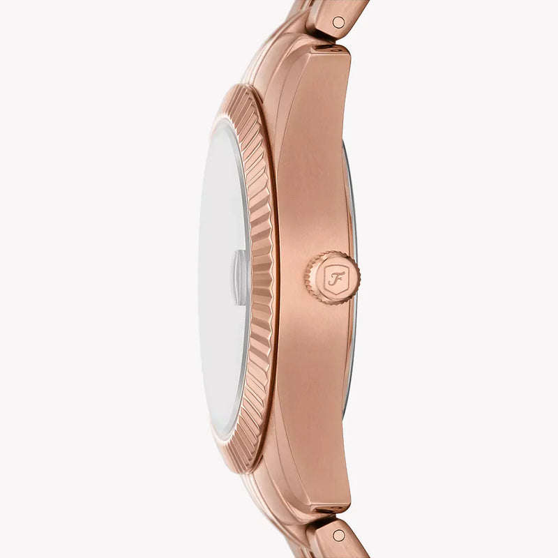 Fossil Women's Rose Gold Watch, Green Dial | Es5369 by i-watch