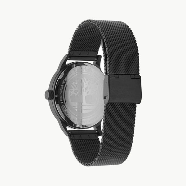 Timberland Men's Black Stainless Steel Watch, Black Dial | Tbl15420jyb02mm by i-watch
