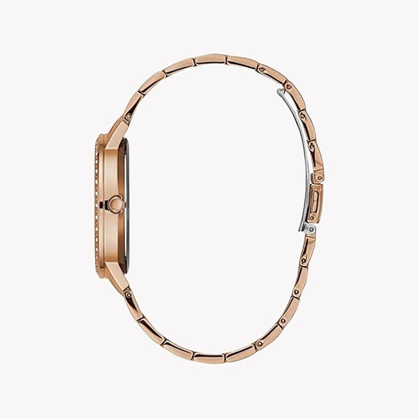 Guess Women's Rose Gold Watch, White Dial | W1086l2 by i-watch
