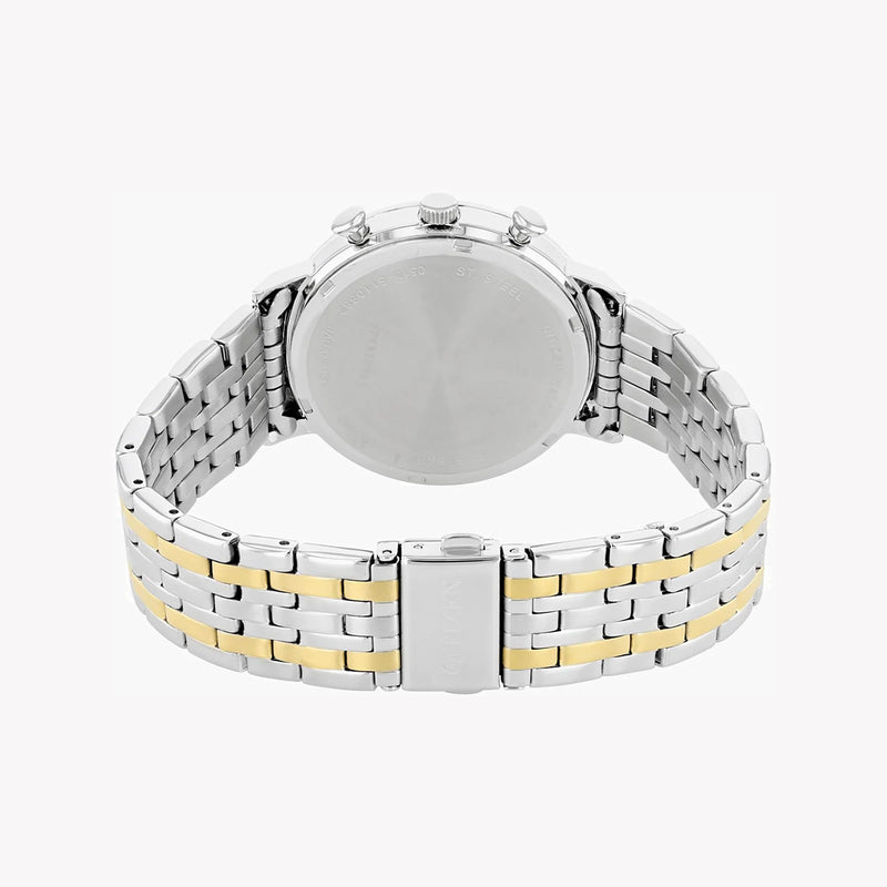Citizen Men's Silver Stainless Steel, Gold Band | An3614-54a by i-watch