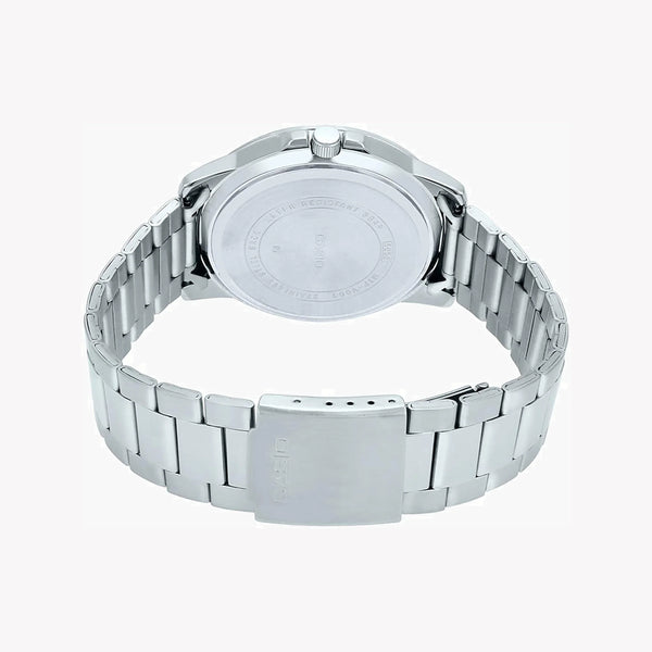Casio Men's Silver Watch, Blue Dial | Mtp-Vd01d-2evudf by i-watch