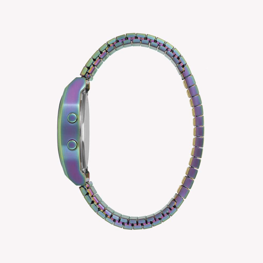 TIMEX T80 STAINLESS STEEL EXPANSION BAND - VIBRANT PURPLE PLAYFUL TIMEPIECE-i-Watch-5