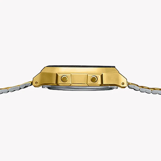 Casio A168wegc-3df Elegance - Luxury Gold Tone Digital Watch For Active Lifestyles by i-watch