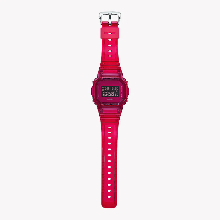 Casio G-Shock Dw-5600sb-4dr Bold Adventure - Vibrant Pink Resin Men's Watch by i-watch