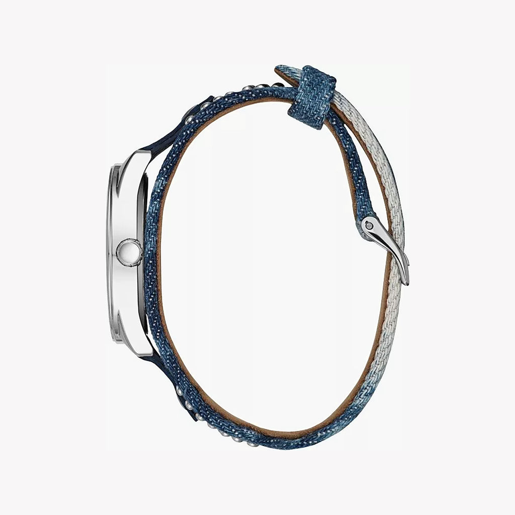 GUESS W1141L1 VIBRANT CHIC - PLAYFUL MULTICOLOR WOMEN'S WATCH with Silver Case & Fabric Band-i-Watch-2